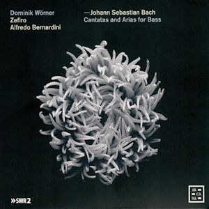 CD-Cover: Bach, Kantaten und Arien für Bass