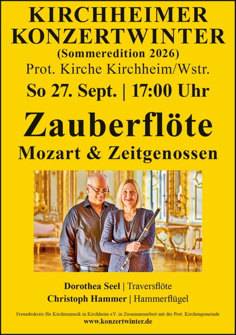 Plakat Zauberfl&ouml;te
