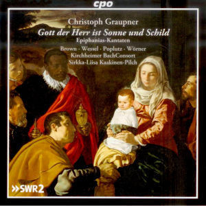 CD-Cover: Graupner, Epiphaniaskantaten